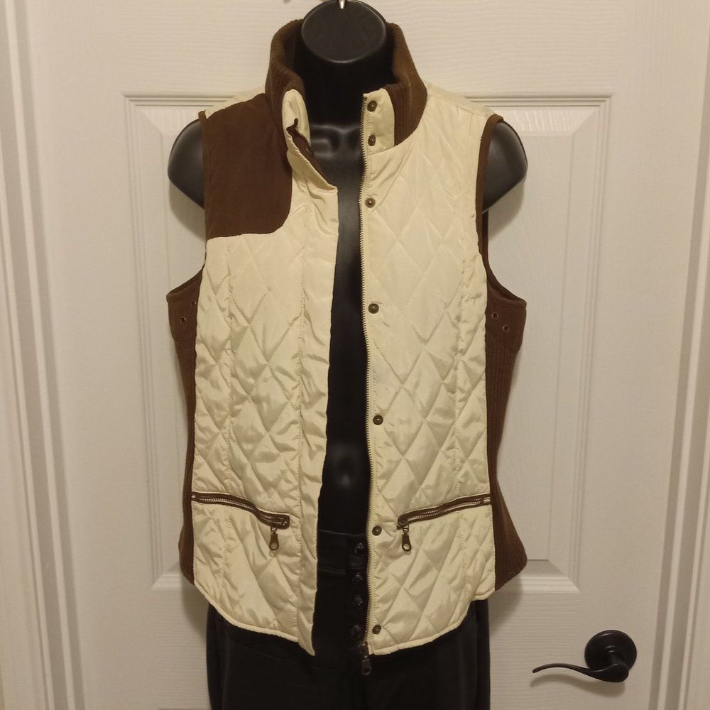 Zara Basic Women Sleeveless Jacket Size L